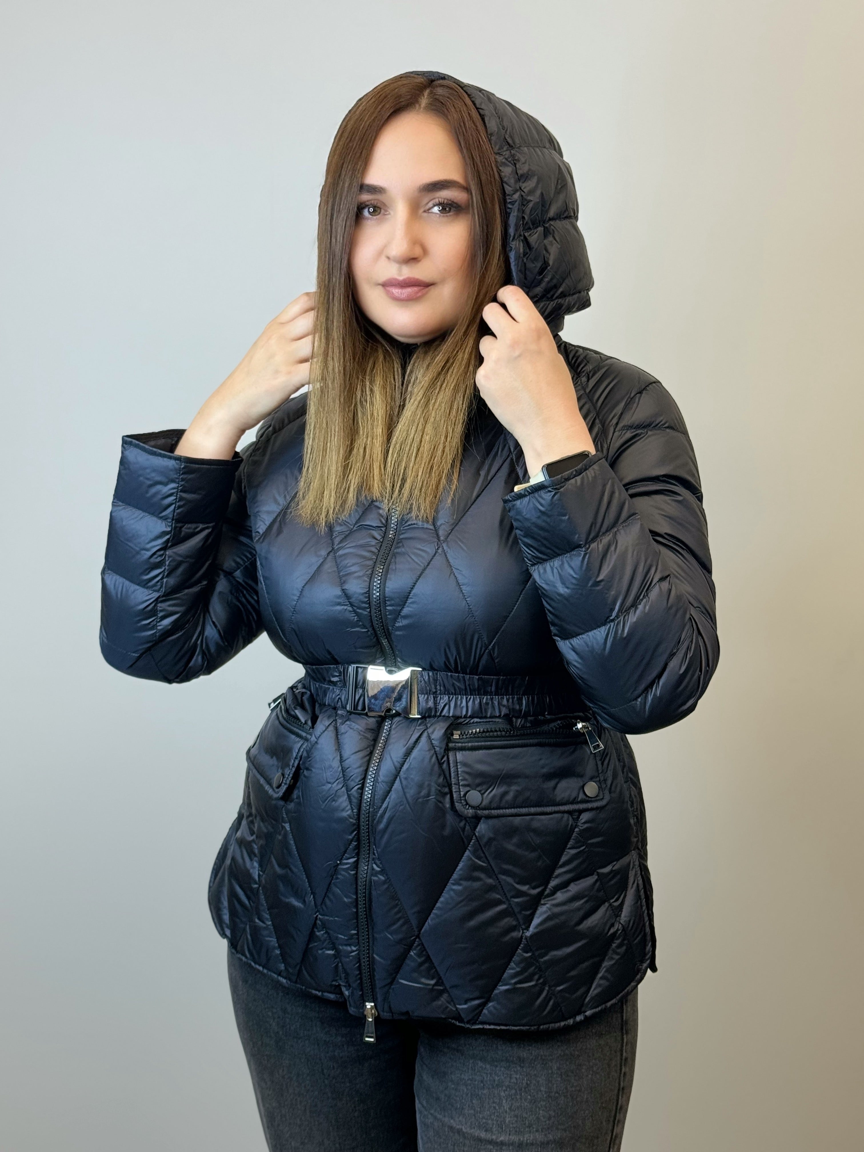 куртка 035 🖤Женская куртка Royal Black Grace