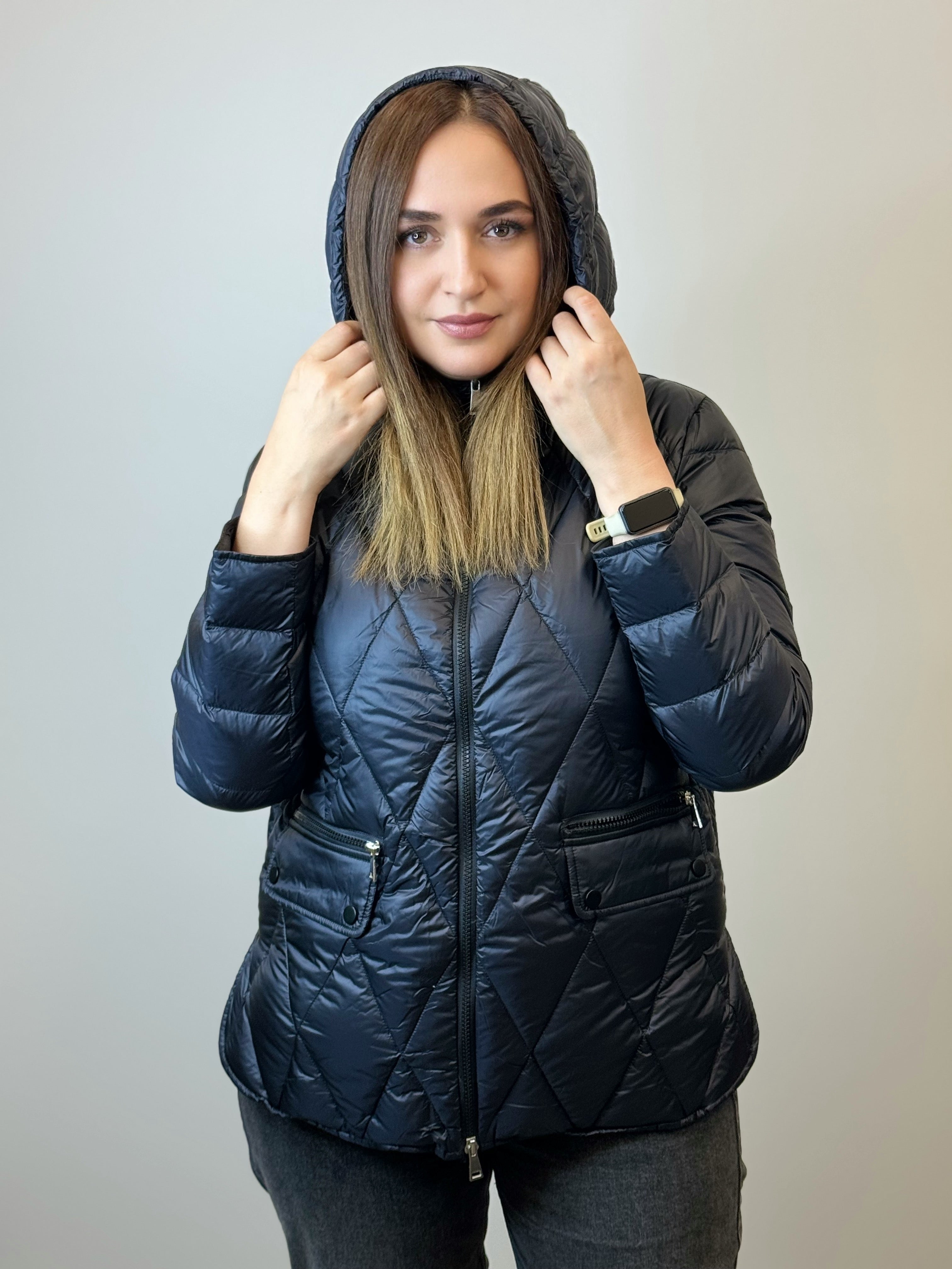 куртка 035 🖤Женская куртка Royal Black Grace