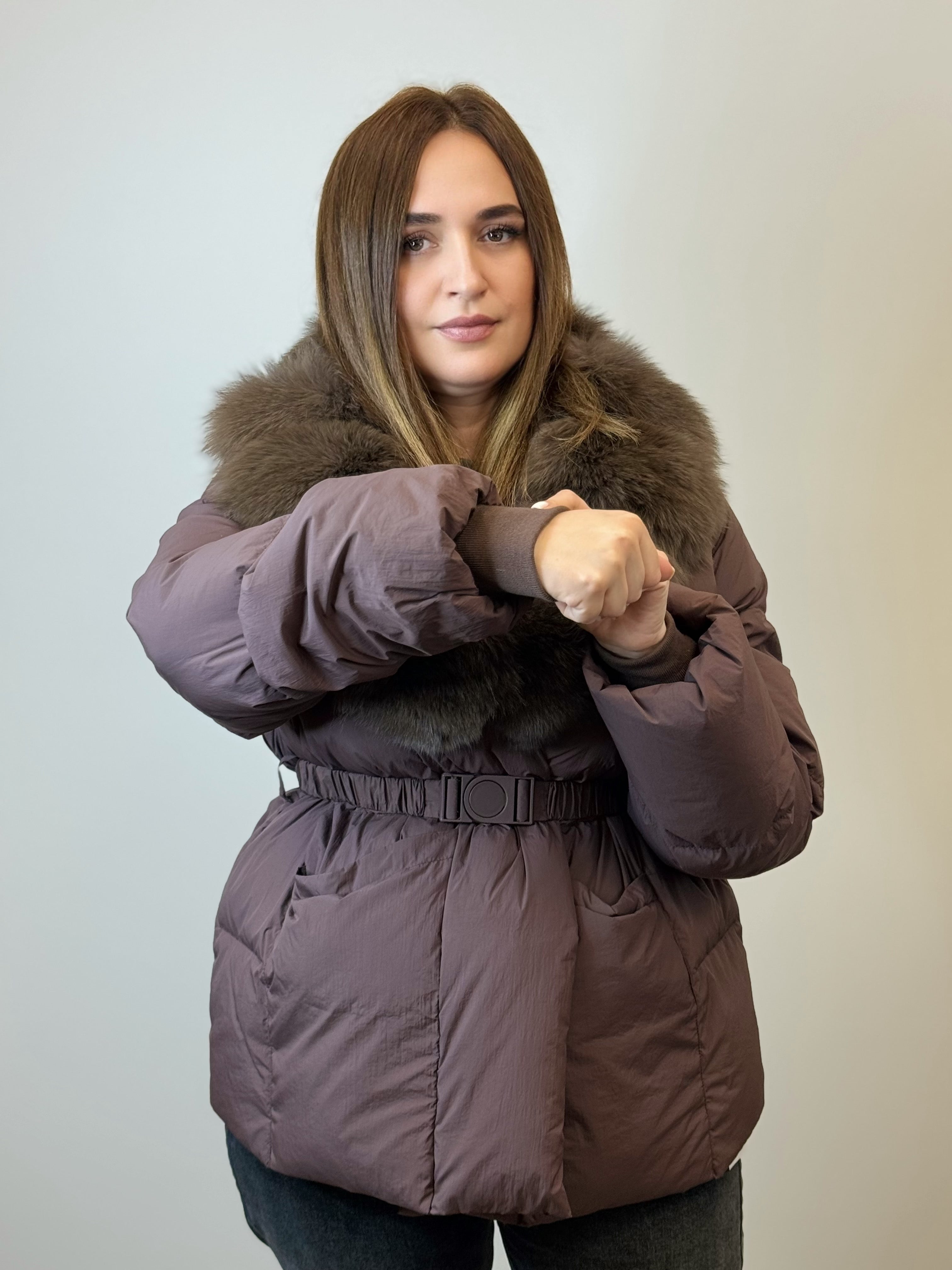 куртка 036 🤎Женское пальто Brown Celebrities