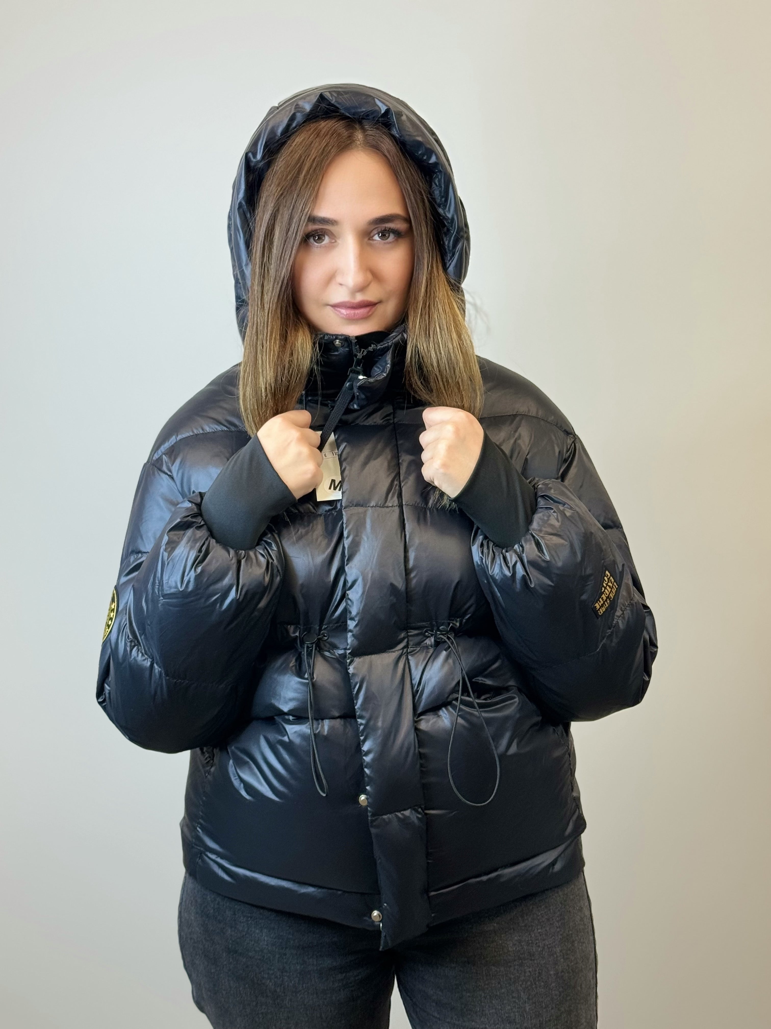 куртка 037 🖤 Женская зимняя куртка Black Arctic