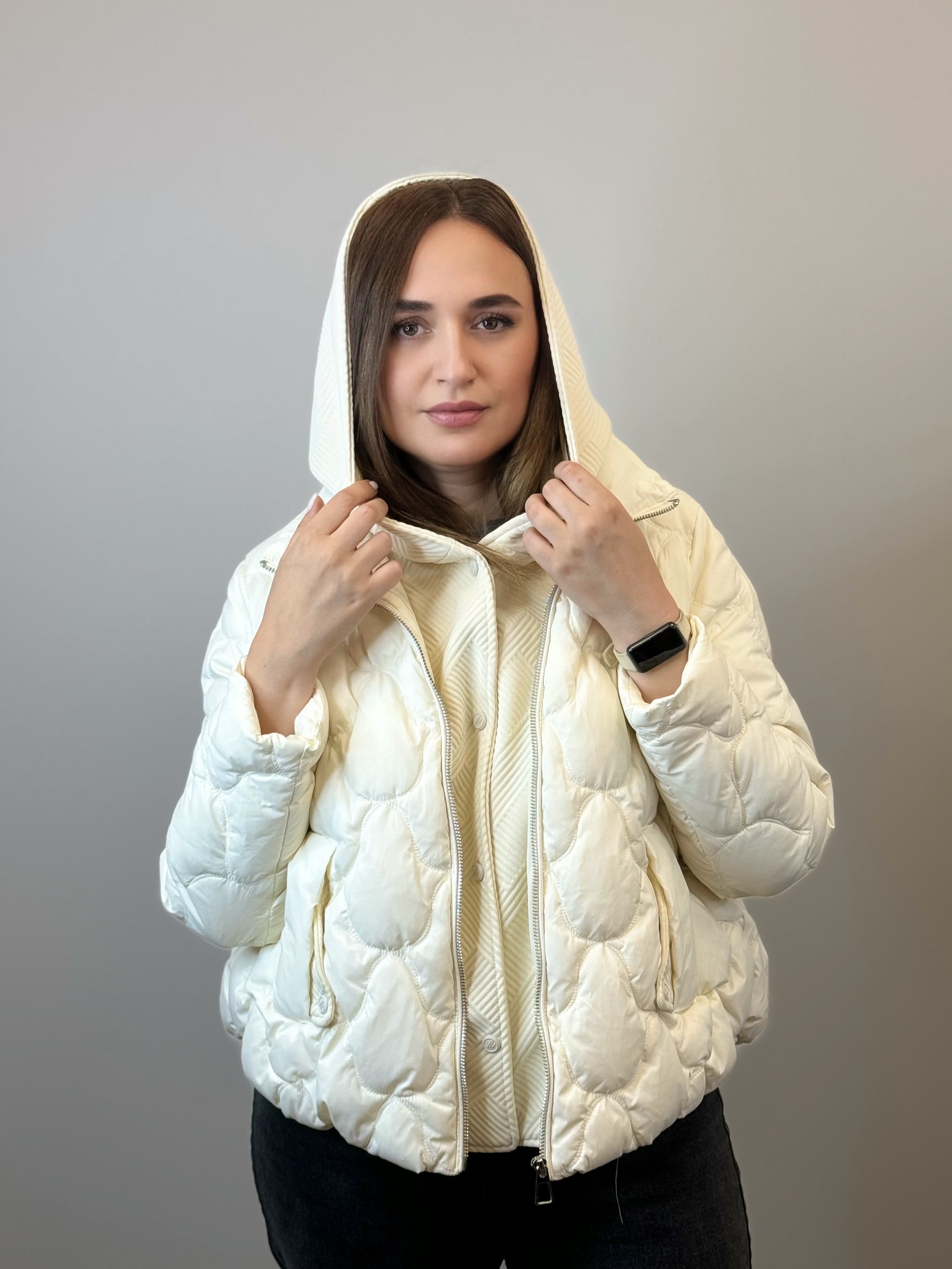 куртка 042 🤍 Женская стёганая куртка Cloudy Charm